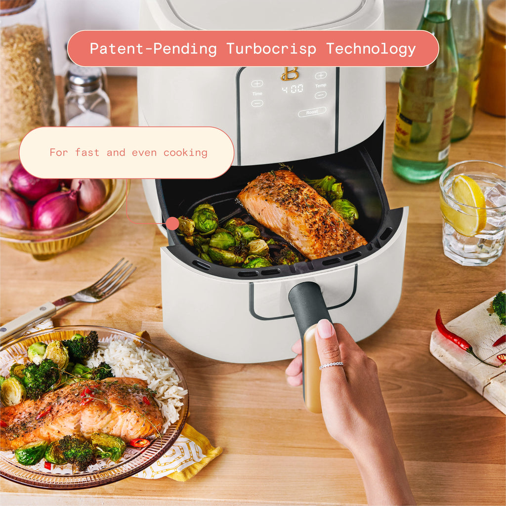 Vinmora™ 3 Qt Air Fryer with TurboCrisp Technology, EverGood - Premium Kitchen Appliance by Vinmora™