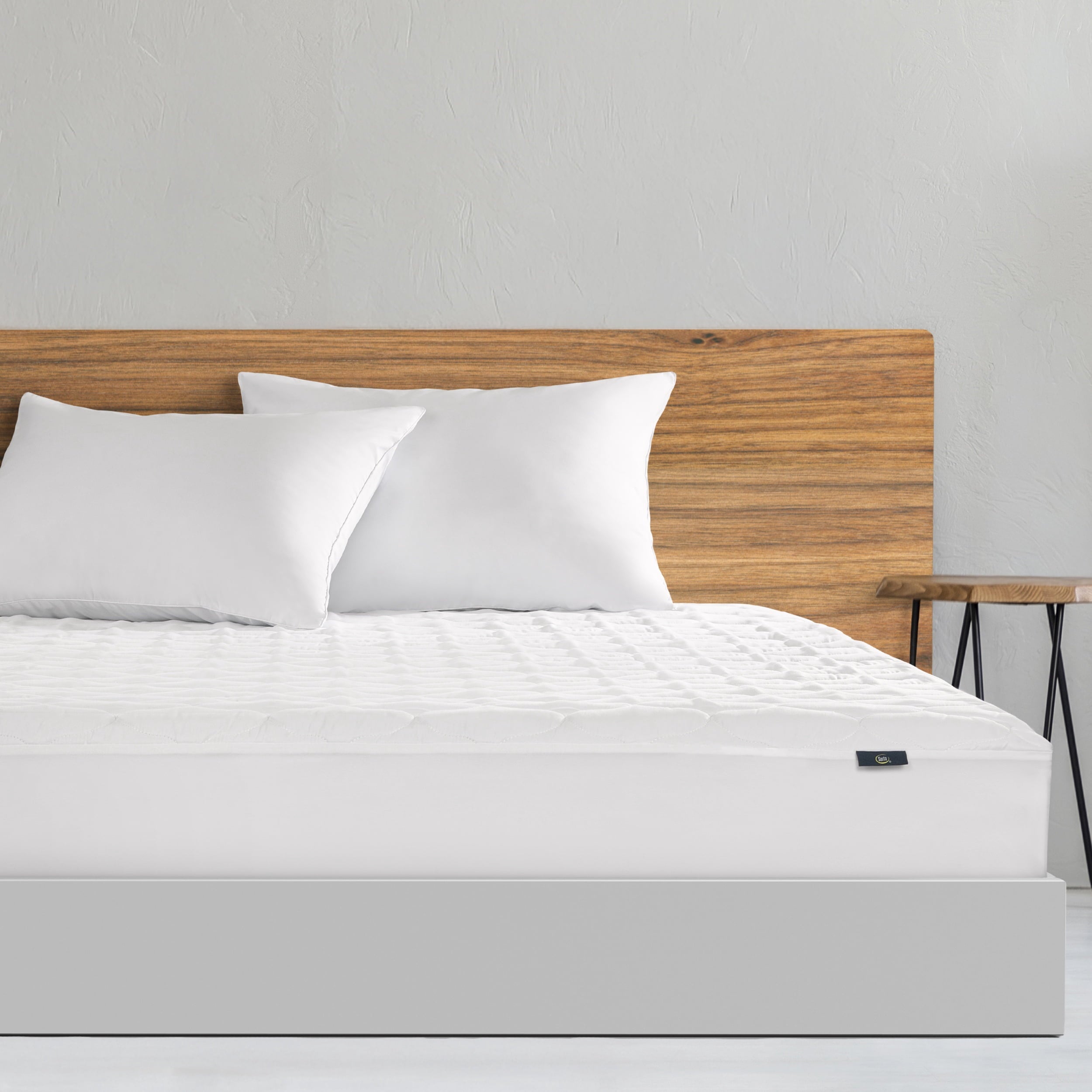 Vinmora™ Sertapedic Total Protection Waterproof Mattress Pad, Queen - Premium Mattress Protector & Topper by Vinmora™