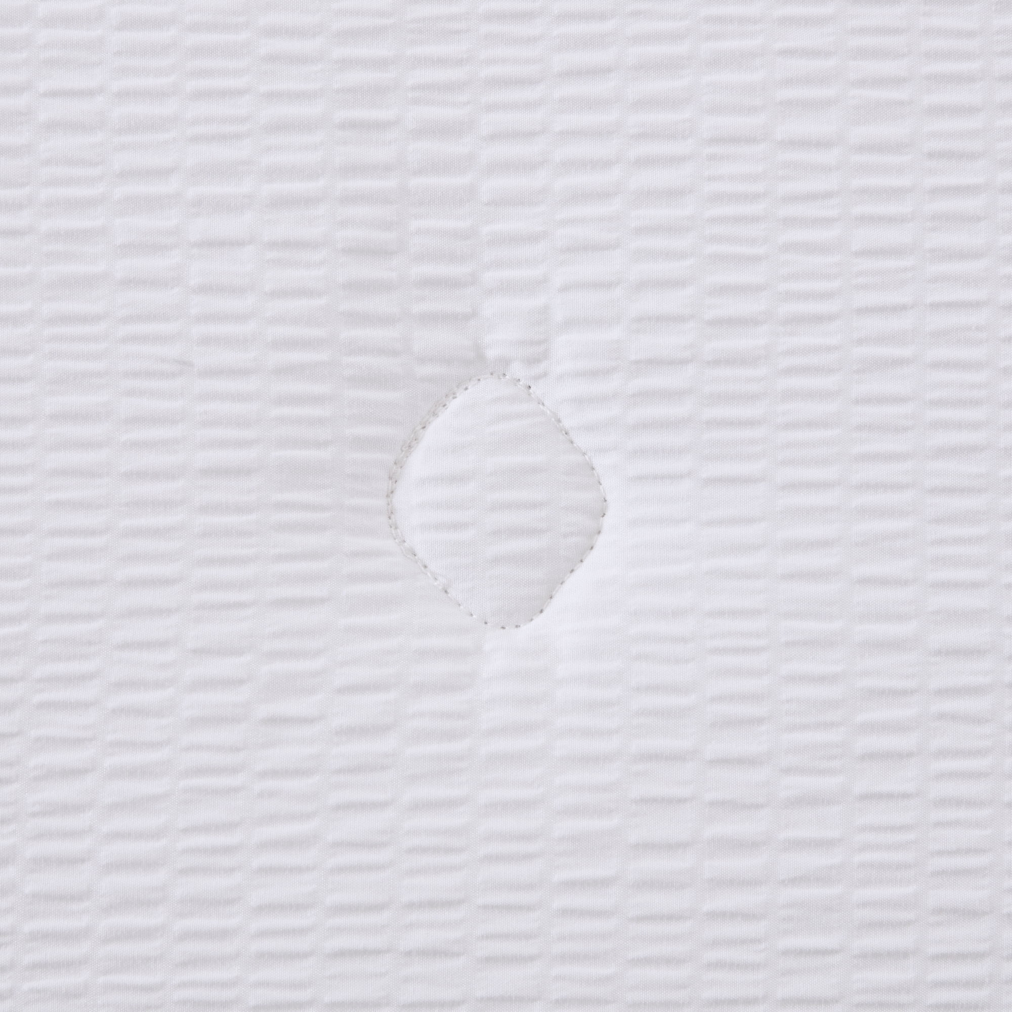 Vinmora™ Full/Queen Comforter, Reversible Down Alternative, All-Season, White Seersucker - Premium Comforter Set by Vinmora™