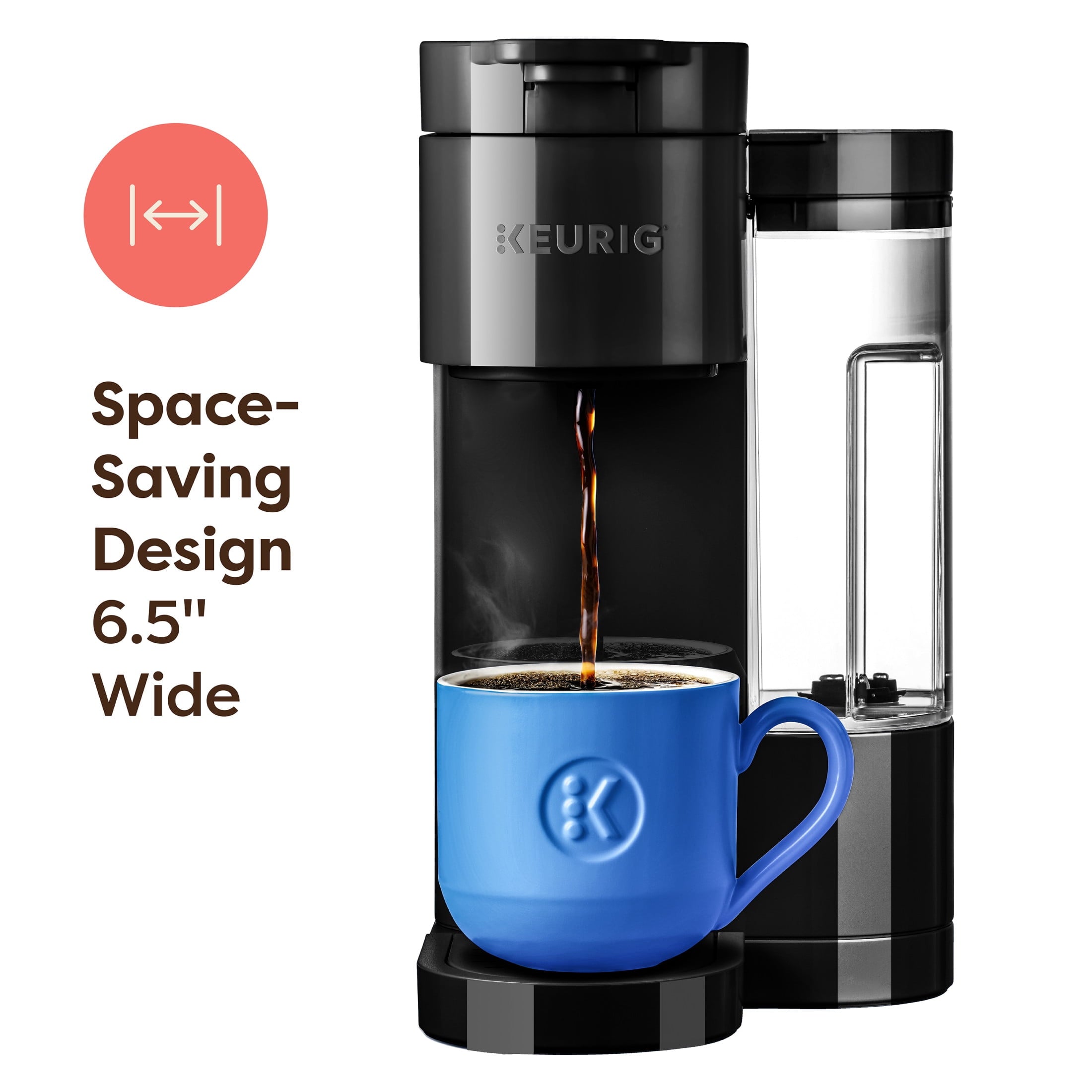 Vinmora™ K-Express Essentials Black Single-Serve K-Cup Pod Coffee Maker - Premium Bedding & Home by Vinmora™