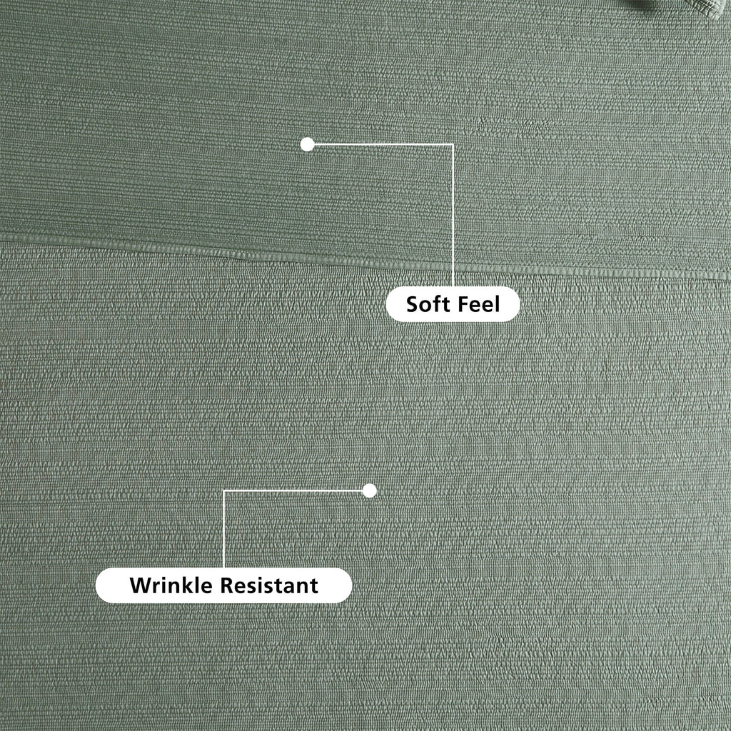 Vinmora™ Garment Washed Stripe Quilt, Full/Queen, Light Green, Soft - Premium Comforter Set by Vinmora™