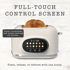 Vinmora™ Rae Dunn Toaster, Digital Retro Stainless Steel with - Premium Kitchen Appliance by Vinmora™