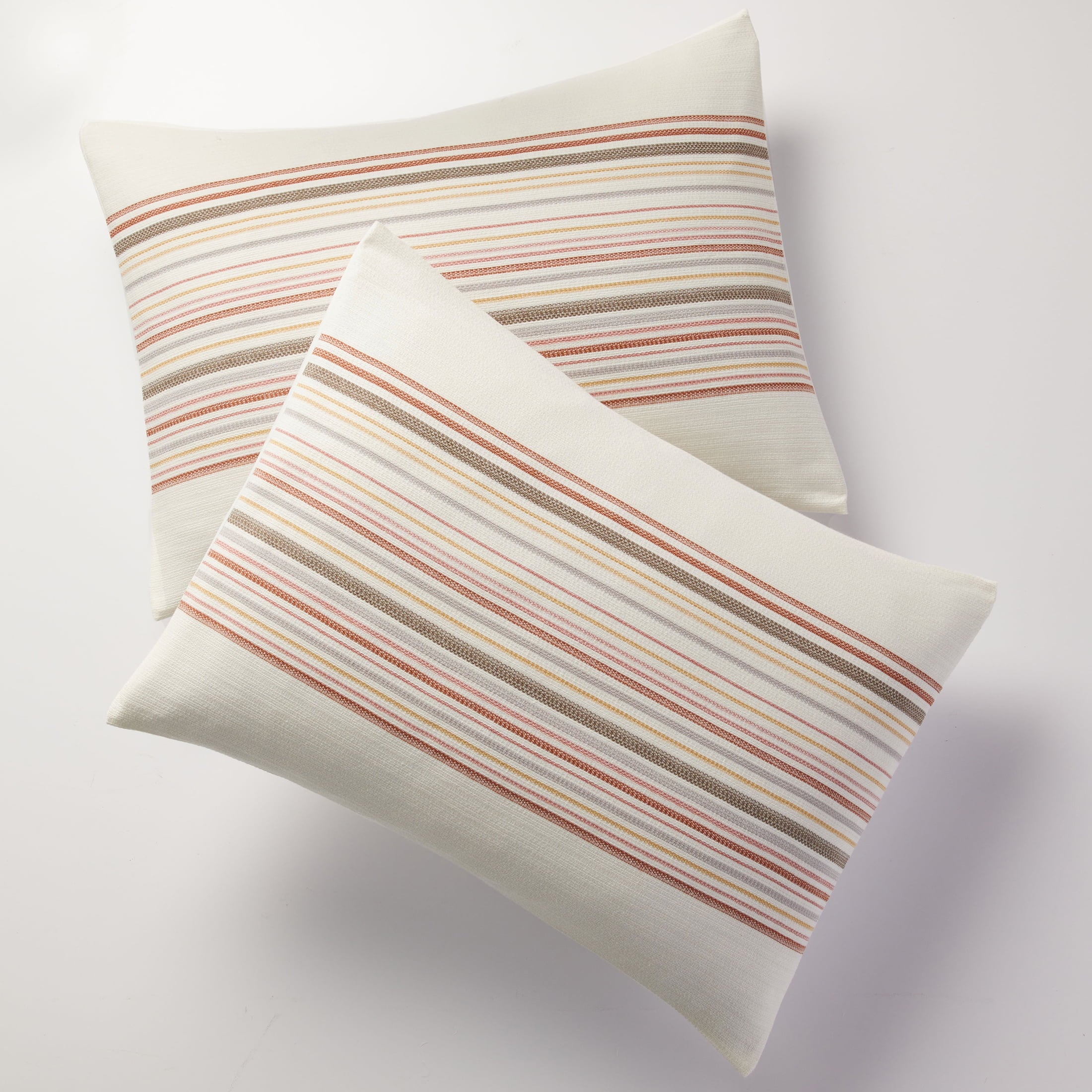 Vinmora™ 3-Piece Red Yarn Dye Stripe Comforter Set, Full/Queen - Premium Comforter Set by Vinmora™