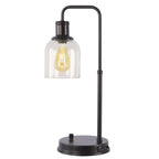 Vinmora™ 20.5 in Height Bronze Metal Desk Lamp with - Premium Bedding & Home by Vinmora™